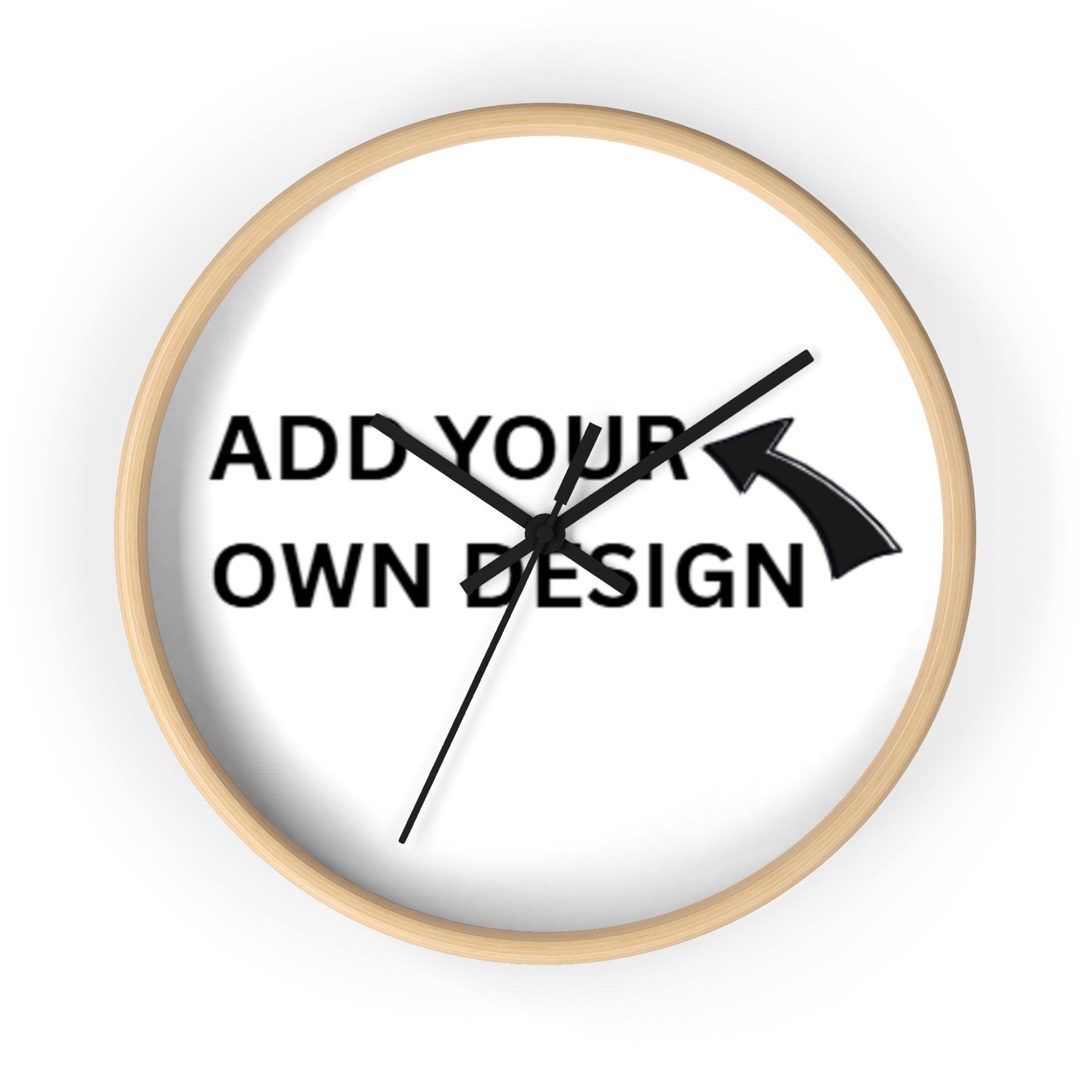 Custom Photo Wall Clock — Personalized Room Clock with Your Design