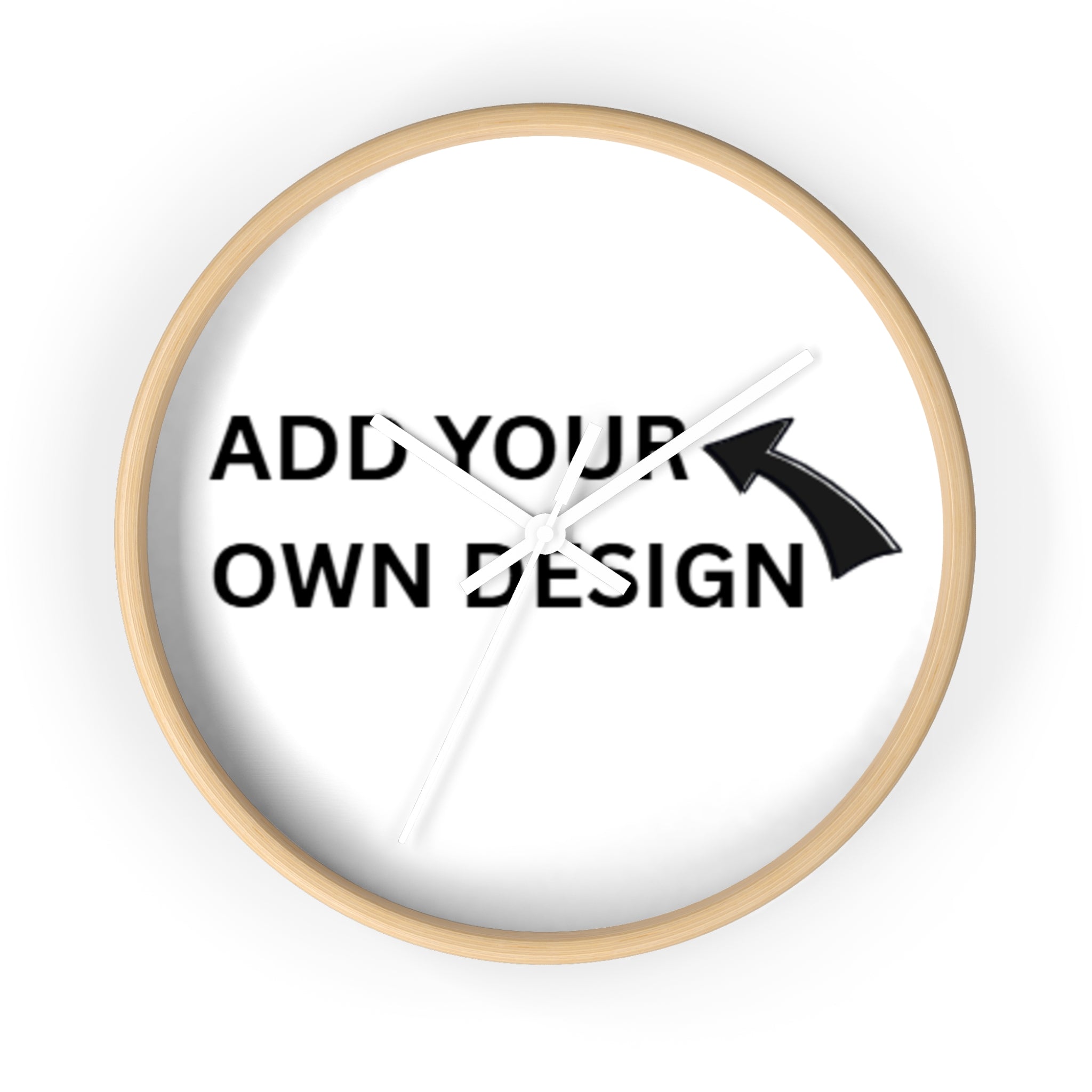 Custom Photo Wall Clock — Personalized Room Clock with Your Design