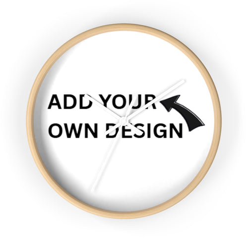 Custom Photo Wall Clock — Personalized Room Clock with Your Design