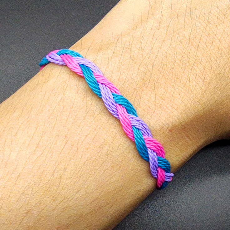 Rainbow Scaffolding Ring Bracelet Memorial Gift Ornament